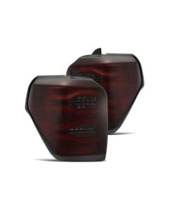 AlphaRex 10-21 Toyota 4Runner PRO-Series LED Tail Lights Red Smoke - 690020