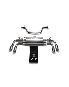 ARMYTRIX Valvetronic Exhaust System Audi TT MK2 8J Coupe 1.8 | 2.0 TFSI 2WD 2006-2014- ARMY-AU8JT-QS11C