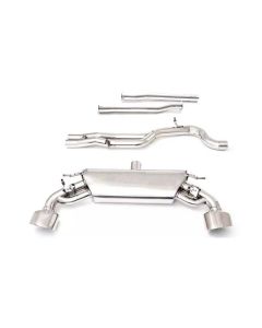 ARMYTRIX Stainless Steel Valvetronic Exhaust System Audi TTRS 8S Coupe | Roadster 2.5 Turbo 400PS Non-OPF 2017-Present- ARMY-AU8SR-DS39C