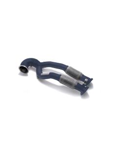 ARMYTRIX Ceramic Coated Race Downpipe w/Cat-Simulator Audi RS3 8V 2017-2020- ARMY-AU8VR-BDDC