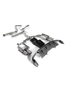 ARMYTRIX Valvetronic Exhaust System Audi  A4 | A4 Avant B9 2.0 TFSI 2WD Non-OPF 2016+- ARMY-AU942-QS11C
