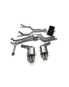 ARMYTRIX Stainless Steel Valvetronic Catback Exhaust System Audi S6 Avant | S7 | RS6 | RS7 C7 4.0 TFSI V8 2014-2020- ARMY-AUC7R-C