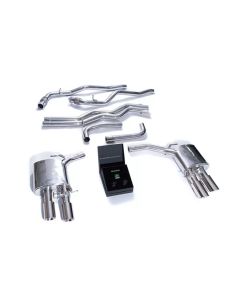 ARMYTRIX Valvetronic Exhaust System Audi A7 C8 2018+- ARMY-AUC8T-QS38C