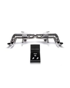 ARMYTRIX Titanium Valvetronic Exhaust System Audi R8 V10 5.2L FSI 2016-2021- ARMY-AUR13-C