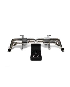ARMYTRIX Titanium Valvetronic Exhaust System Audi R8 V8 4.2L FSI 2014-2015- ARMY-AUR82-C