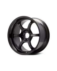 Advan R6 18x9.5 +29 5-114.3 Racing Titanium Black Wheel - YA68J29ETB