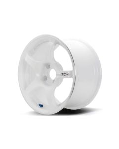 Advan TC4 17x8.0 +38 5-114.3 Racing White Metallic & Ring Wheel - YAD7G38EWMR