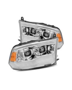 Alpharex Dodge Ram 1500 | 2500 | 3500 PRO-Series G2 Projector Headlights Chrome 2009-2018- ALPH-8805