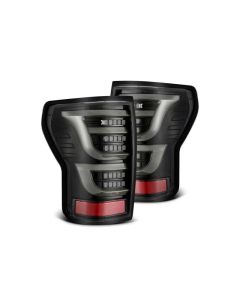 AlphaRex 07-13 Toyota Tundra LUXX-Series LED Tail Lights Alpha-Black - 670040