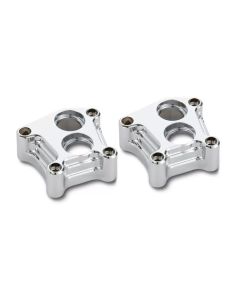 Arlen Ness 10-Gauge Chrome Lifter Tappet Block Covers Harley Davidson M8 Engines 2017+- ARLE-12-582