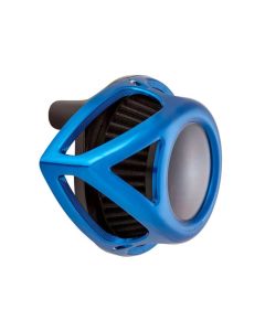 Arlen Ness Clear Tear Sucker Blue Air Cleaner Kit Harley Davidson XL Sportster 1991+- ARLE-18-949