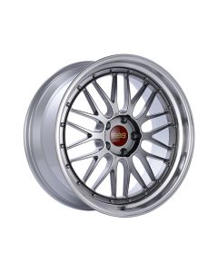 BBS LM 19x9.5 5x112 ET23 Diamond Black Center Diamond Cut Lip Wheel - 82mm PFS/Clip Required - LM463DBPK