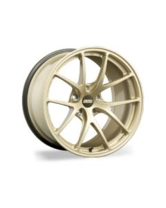 BBS RI-A 18x9.5 5x120 ET27 Gold Wheel -82mm PFS/Clip Required - RIA028GL