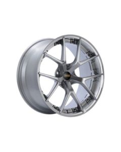 BBS RI-S 20x9 5x112 ET34 Diamond Silver Center / Diamond Cut Lip Wheel -82mm PFS/Clip Required - RIS008DSPK
