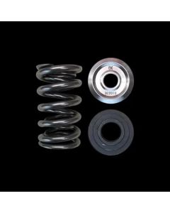 Brian Crower Honda K20A/K20Z F20C/F22C-High Lift Spring - Dual Spring/Titanium Retainer/Seat Kit - BC0040T