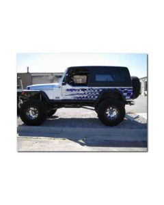 Rock Slide 03-06 Jeep LJ Step Sliders - BD-SS-100-LJ