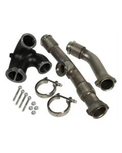 BD Diesel UpPipe Kit - Ford 2004.5-2007 6.0L Powerstroke w/EGR Connector - 1043918