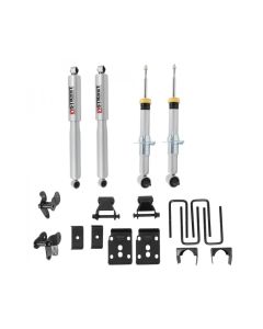 Belltech 2021+ Ford F-150 2WD 1-3.5in Front 4.5in Rear Complete Lower Kit with SP Shocks - 1050SP