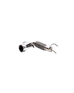 ARMYTRIX High-flow Performance Race Downpipe with Cat Simulator Mini Clubman JCW 2.0 L B48 turbo I4 2019+- ARMY-BMF43-DD