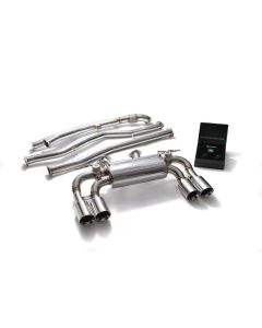 ARMYTRIX Valvetronic Exhaust System BMW M2 F87 2016-2021- ARMY-BMF87-QS38C