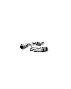 ARMYTRIX Sport Cat Downpipe w/200 CPSI Catalytic Converters BMW M3 | M4 F8x 2015-2020- ARMY-BMF8M-CD