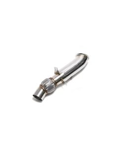 ARMYTRIX High-flow Performance Race Downpipe w/Cat Simulator BMW X5 xDrive 35i F15 2014-2021- ARMY-BMFX3-DD