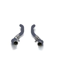 ARMYTRIX Ceramic Coated Sport Cat Pipe w/200 CPSI Catalytic Converters BMW 550i G30 | G31 2017-2020- ARMY-BMG35-CDC