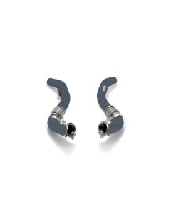 ARMYTRIX Ceramic Coated High-Flow Performance Race Downpipe w/Cat Simulator BMW 550i G30 | G31 2017-2020- ARMY-BMG35-DDC