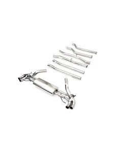 ARMYTRIX Stainless Steel Valvetronic Exhaust System BMW X7 G07 M50i S63 4.4L V8 Twin-Turbo OPF II 2021-Present- ARMY-BMG75-C