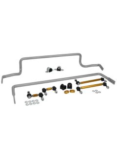 Whiteline 08-17 Mitsubishi Lancer Front & Rear Sway Bar Kit - BMK007
