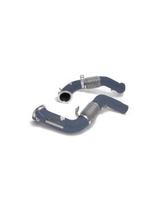 ARMYTRIX Ceramic Coated Sport Cat Downpipe w/200 CPSI Catalytic Converters BMW M850i G15 Coupe 2018-2021- ARMY-BMM85-CDC