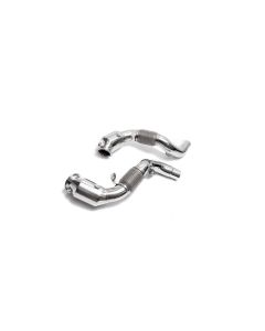ARMYTRIX High-Flow Performance Race Downpipe w/Cat Simulator BMW M850i G15 Coupe 2018-2021- ARMY-BMM85-DD