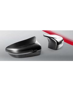 Akrapovic 2018+ BMW M5 (F90) / 2020 BMW M8 (F91/F92) Carbon Fiber Mirror Cap Set - Matte - WM-BM/CA/3/M
