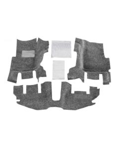BedRug 97-06 Jeep TJ Front 3pc Floor Kit (w/o Center Console) - Incl Heat Shields (S/O Only) - BRTJ97FNC