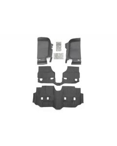 BedRug JEEP BEDTRED 07+ JEEP JK UNLTD 4DR FRONT 4PC FLOOR KIT (INC HEAT SHIELDS) Jeep Wrangler 2007-2017- BEDR-BTJK07F4