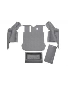 BedRug 07-10 Jeep JK Unlimited 4Dr Rear 5pc BedTred Cargo Kit (Incl Tailgate & Tub Liner) - BTJK07R4