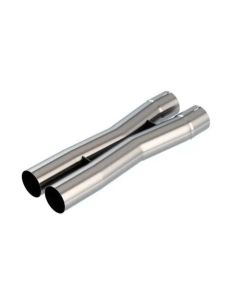 Borla 3.0in Universal X-Pipe 4.43in Inlet Centerline 3.51in Outlet Centerline 21.06in OAL - 621106