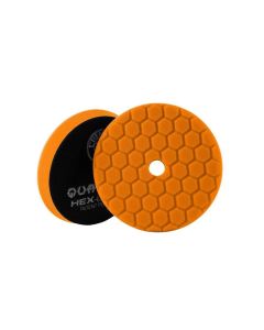 Chemical Guys Hex-Logic Quantum Medium-Heavy Cutting Pad - Orange - 5.5in - BUFX112HEX5