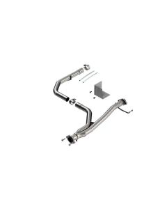 Borla 2021-2022 Toyota Tacoma 3.5L V6 T-304 Stainless Steel Y-Pipe - Brushed - 60699