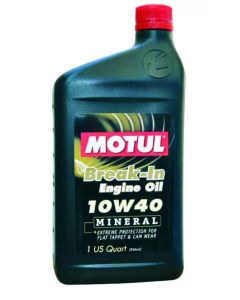 Motul BREAK-IN OIL 10W40 (MINERAL) Classic Engine Oil- MOTU-108080