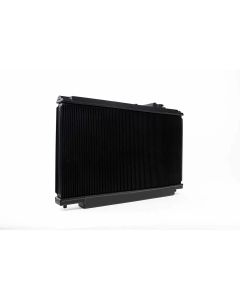 CSF 93-98 Toyota MK4 Supra Radiator - Black Finish - 2882B