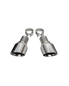 Corsa 2011-2021 Jeep Grand Cherokee Single 2.5in Inlet / 4.5in Outlet Polished Pro-Series Tip Kit - 14067