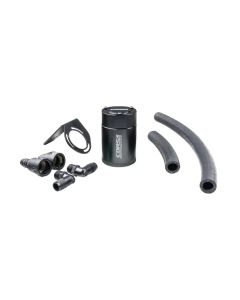 Corsa Performance Aluminum Oil Catch Can w/ Bracket Ford Mustang GT 5.0L V8 2018-2022- CORS-CC0003
