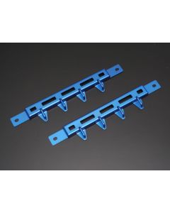 Cusco Power Brace Seat Rail Plus Floor Set (Req. to Trim Plastic Covers) 2017+ Honda Civic Type-R - 3C4 492 SP