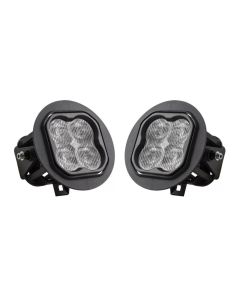 Diode Dynamics Stage Series 3 Inch Type FT SS3 Fog Light Kit 3,000 Lumens White SAE Fog- DIOD-DD6234