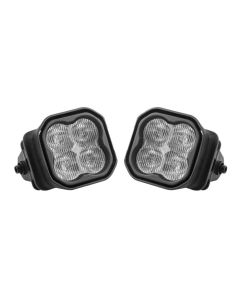 Diode Dynamics Stage Series 3 Inch Type F2 SS3 Fog Light Kit 3,000 Lumens White SAE Fog- DIOD-DD6242
