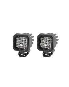 Diode Dynamics Stage Series C1 LED Pod Sport - White Wide Standard ABL (Pair) - DD6440P