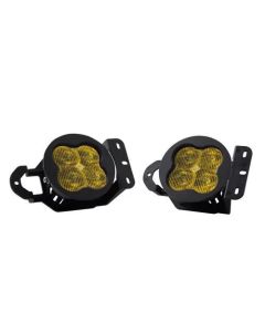Diode Dynamics SS3 Type MS LED Fog Light Kit Pro - Yellow SAE Fog - DD6581