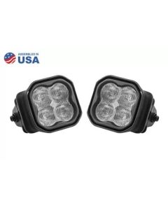 Diode Dynamics SS3 LED Pod Max Type F2 Kit - White SAE Fog - DD6694