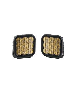 Diode Dynamics SS5 LED Pod Pro - Yellow Driving (Pair) - DD6783P